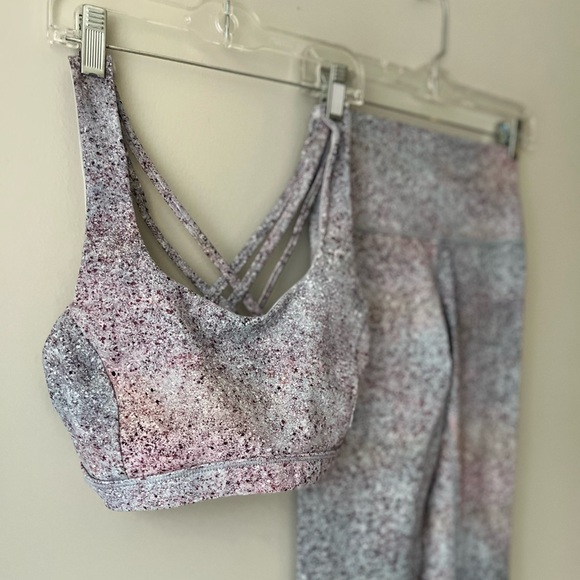 LKNew Lululemon High Times Wunder Under Hi Rise Tights Legging Summer Haze S 4 - Picture 9 of 16